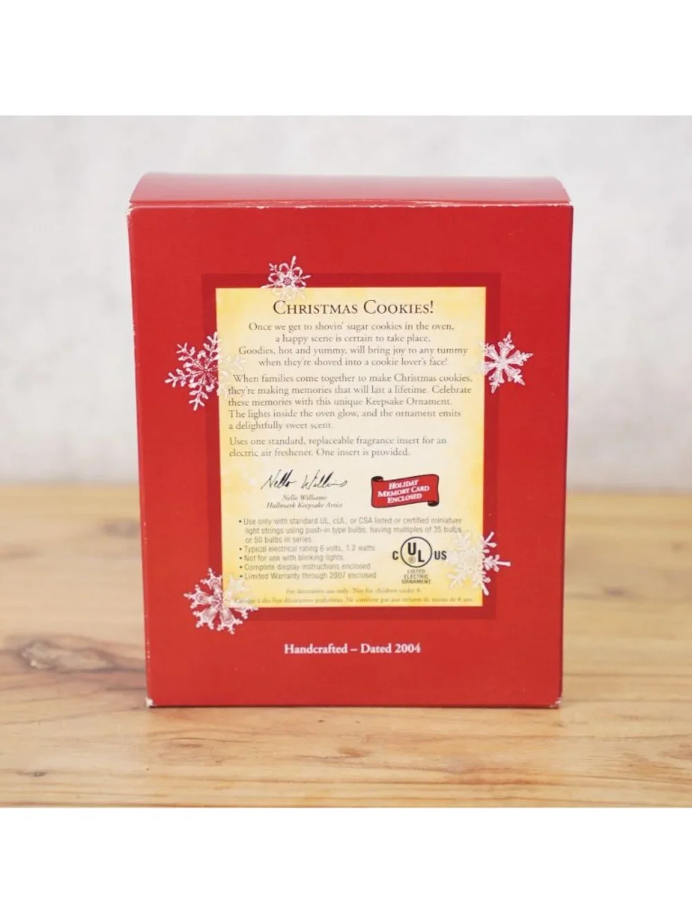 Rare Hallmark Christmas Cookies 2004 Keepsake Ornament Magic Motion NIB